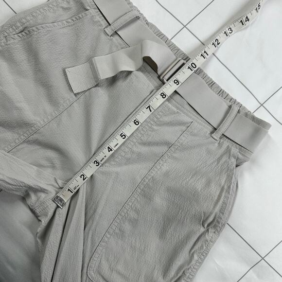 Athleta Pants Womens 0 Gray Trekkie Nylon Ripstop Athletic Travel Camp Utility - Picture 9 of 12